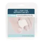 DJMed Toe Separators With Loop - Gel Spacer Toe Cushion - 6 Cushions