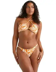 [Billabong] On Island Time Maya Bikini Bottoms in Dried Mango