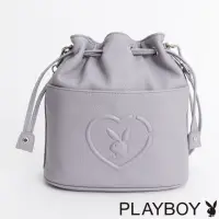 在飛比找momo購物網優惠-【PLAYBOY】水桶包 Naughty系列(紫色)