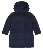 [Scotch & Soda Kids] Scotch & Soda Kids Double-breasted parka Y 10 blue