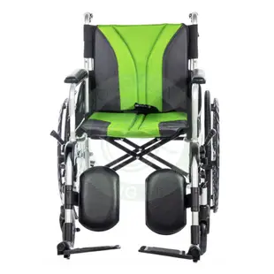 均佳 JW-155 鋁合金輪椅 骨科腳 可收合輪椅 鋁合金輪椅 居家用輪椅 經濟輪椅