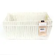 Aspen Storage Baskets White - Set of 2