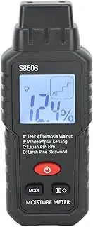 Meter Detector, ABS Wood Humidity Tester for Home Garden Yard Wood Dampness Tester Meter for Timber with Light Weight and Accurate Detection