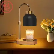 Candle Warmer Lamp with Dimmer & Timer, Adjustable Height, 2 Bulbs, Home Decor