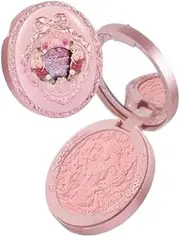Flower Knows Midsummer Night Embossed Blush, Matte Blush for Natural, Long-lasting Radiant Makeup (C02, S)
