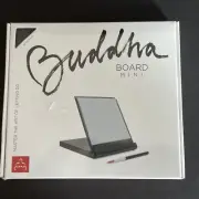Buddha Board Mini Black Master The Art Of Letting Go 5x5" Black Reusable Art