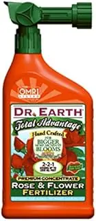 Dr. Earth Advantage Rose and Flower Liquid Fertilize, White