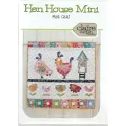 Hen House Mini Quilt Pattern By Claire Turpin Design Quilting Sewing Craft DIY