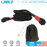 LABLT 7/8" x 30ft Kinetic Energy Truck Tow Recovery Rope 28660 LBS Snatch Strap