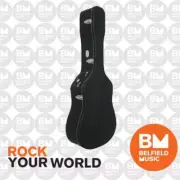 DCM WJC12/1 Acoustic Guitar Case Wooden Hardcase Suits: Dreadnought Guitars - BM