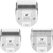 YAZIYIR 7F 5F 4F Professional Blade, Compatible with WAHL Arco, Bravura, Chromado, Creativa, Figura, and Motion Pet, Dog, and Horse Clippers