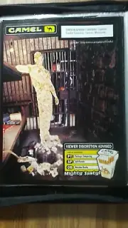 Vintage 1999 2 Page Camel Cigarettes Ad FULL Page Advertising Art Print