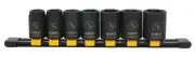 DEWALT DWMT74452OSP 7 Piece 1/2" Drive Impact SAE Socket Set 7522378