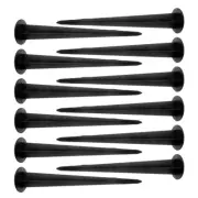 12 Pcs Solar Ground Pole Metal Spikes for Christmas Lights Lawn Stakes