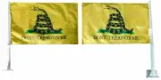 Gadsden Dont Don't Tread On Me 12" x 18" 12x18 Car Flag Double Sided 2 Sided