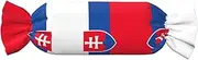 GaxfjRu Flag of Slovakia print Men's Crewneck Sweater Soft Casual Sweaters for Men Classic Loose Fit Pullover Sweaters