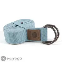 在飛比找PChome商店街優惠-easyoga 瑜珈繩 瑜珈伸展帶 240cm - 藍色 Y