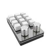 Plug&Play Type-C USB Mini 12-Key Mechanical Keyboard Programmable Keys Keypad