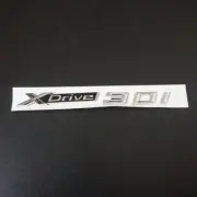 1PC Chrome XDrive 30i Plastic Sticker Decal Emblem Badge Limited Turbo Twin Auto (for: Renault)