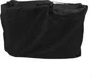 Foldable Wheelchair Storage Bag Car Travel Luggage for Wheelchairs Waterproof and Portable with Water Resistant Pouches, Black