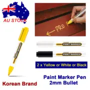 2X Pro Paint Marker, 2mm, Ink(10g) / Tyre, Metal, Plastic, Glass, Wood