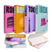 A3E Preppy Room Decor Aesthetic Decorative Books Coffee Table Multiple