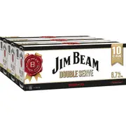 Jim Beam White Double Serve 6.7% Cola Cans 375mL x 30 Pack