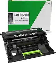 58D0Z00 Drum Unit Remanufactured Replacement for Lexmark 58D0Z00 Compatible with B2865dw MS821dn MS821n MS823dn MS825dn MS826de MS725dvn MX721ade MX722ade MX822ade MX826ade MX826adxe Printer