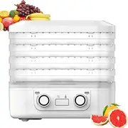 5 Tray Electric Food Dehydrator, Fruit Dryer with Removable Trays Machine, 48 h Timer, 35-70°C Adjustable Temperature, Dehydrator Food Dryer for Drying Fruit, Vegetables, Meat