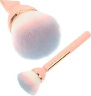 ARTSEWPLY Simple Practical Makeup Brush Nail Dust Brush Loose Powder Brush Portable Large Face Powder Brush Multi-function Brush