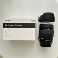 在飛比找蝦皮購物優惠-[二手公司貨] Sigma 24-70mm F2.8 DG 