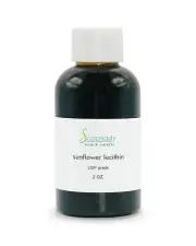 SUNFLOWER LECITHIN USP Grade Unbleached Fluid 100% Pure Natural 2 OZ