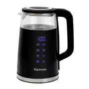 Double-Walled Glass Electric Kettle 1.7L, Digital Temperature Control with 4