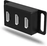 PORTKEYS HDV1 HDMI Splitter 1 in 2 Out - 4k HDMI Switcher HDMI Splitter for Dual Monitors Support at The Same Time