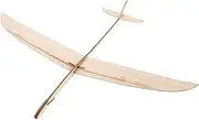 ERINGOGO Airplane Models Kit Wooden Hand Thrown Glider Easy Assembly Fun for Kids and Adults