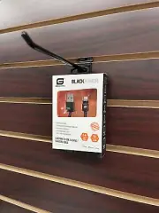 iPhone Fast Charger MFi Certified Lightning to USB 2.0 Cable 6FT 2.4a Black Cord