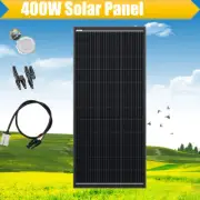 400W Solar Panel Kit 12V Mono Home Boat Caravan Camping Charging Battery 400Watt