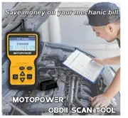 Car OBD2 Scanner Code Reader Diagnostic Tool Engine Light Check