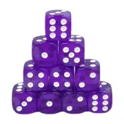 Dice Set D6 Galaxy - Purple Borealis (12)
