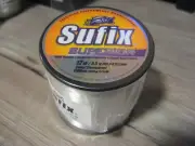 Sufix Superior Mono Fishing Line - 12 LB Mono - 1100 Yds - 1/4 LB Spool - Clear