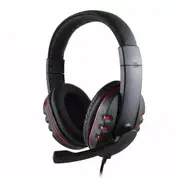Gaming Headset Headphone with Microphone Volume Wired for PS4 PS5 XBOX SWITCH