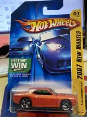Hot Wheels Dodge Challenger Concept Metal Flake Orange 2007 New Models 01 of 36