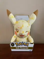 BRAND NEW 20th Anniversary Tomy Winking Pikachu Pokemon Ltd Edition 10" Plush