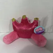 My Life As Lounge Pillow for Dolls Pink Crown with Sequins