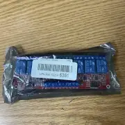 8 Channel Relay Module With OPTO-Isolated High And Low Level Trigger Ways