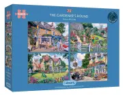 Gibsons - The Gardener's Round Puzzle 4 x 500pc