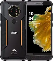 AGM Smartphone Unlocked, Rugged Android Phone w/IR Night Camera 13MP, 4G LTE Dual SIM, 4GB+64GB, 5.7" HD in-Cell Screen, 5400mAh, 100dB Loud Speaker, Waterproof Phone w/Fingerprint/Face ID/GPS/NFC