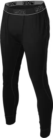 FXR Vapour Merino Functional Pants, black, Size M for Men