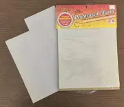 Darice 14 count Perforated Plastic Canvas 8 1/2 X 11 - 2 Sheets - Ivory Color