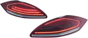 Car Lights LED Projetor Tail Lamp Daytime Running Light Auto Accessories，Compatible With Porsche Panamera Taillights 970.1 2010-2013(Blue)